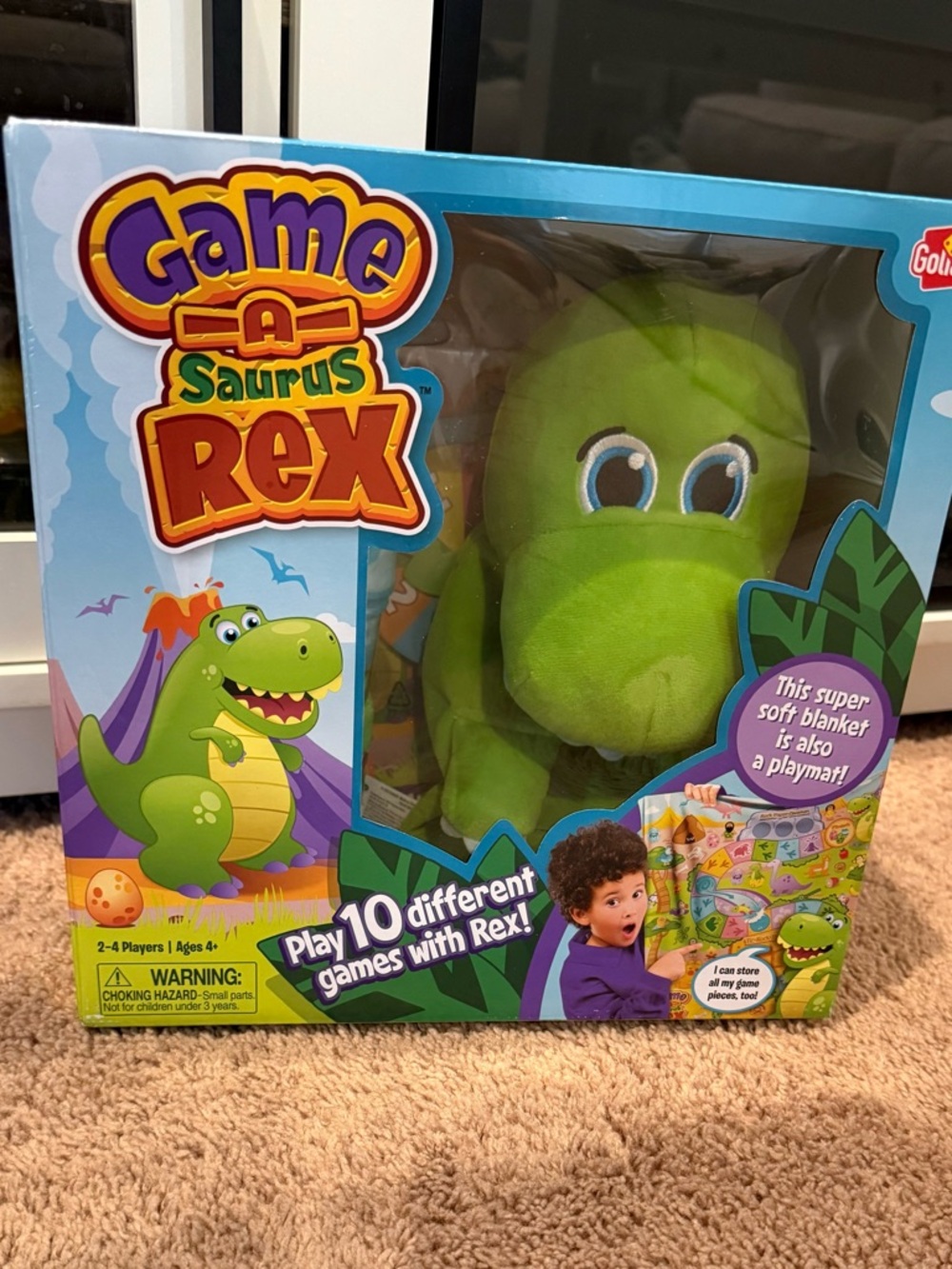 Goliath Dinosaur Game-A-Saurus Rex
T-Rex Plush & Blanket ...